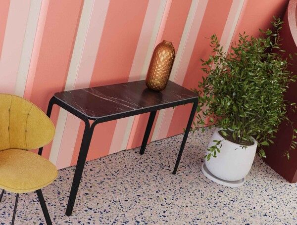 Sumatra Konsolentisch Metall / Keramik