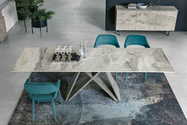 Delta Keramik Esstisch ausziehbar