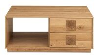 Davos Couchtisch eiche massiv Schublade