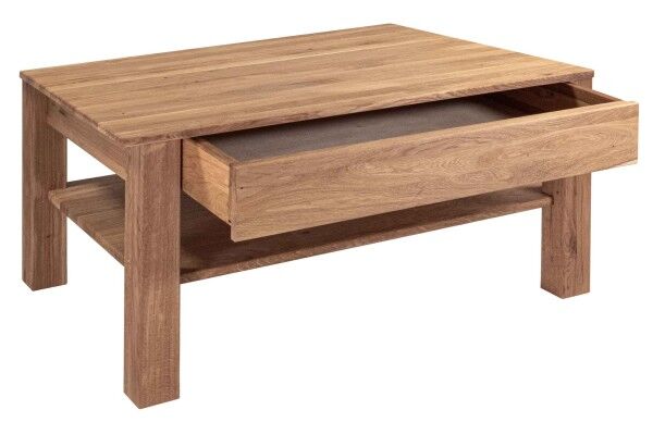 Sam Couchtisch Holz mit Schublade