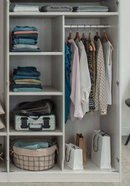 Inneneinteilung Wäscheböden Kleiderschränke Möbelmeile24 Wiemann mit | für