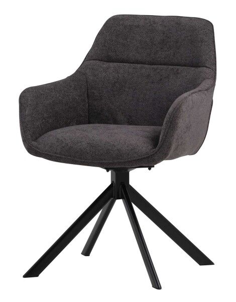 Le Chair Puro Drehstuhl Esszimmer grau