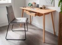 Verona Schreibtisch Holz mit Schubladen