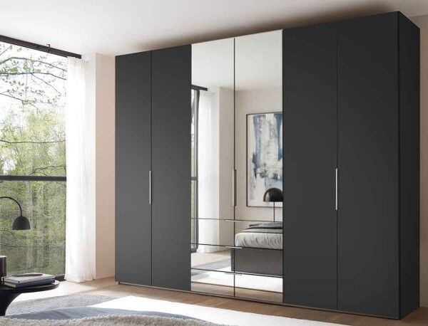 Extenso Kleiderschrank mit Spiegel und Schubladen