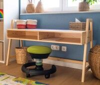 Infanskids höhenverstellbarer Schreibtisch Holz