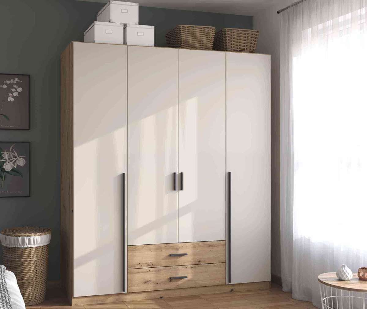 Livaro Kleiderschrank 180 breit