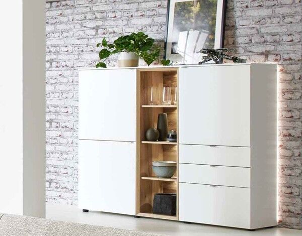 Andiamo Home Highboard mit Schubladen