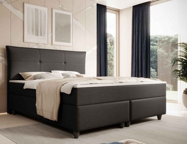 Boxspringbett 180x200 mit Topper