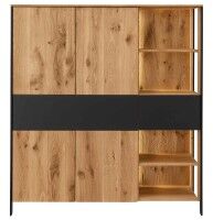 Boston Highboard Massivholz modern