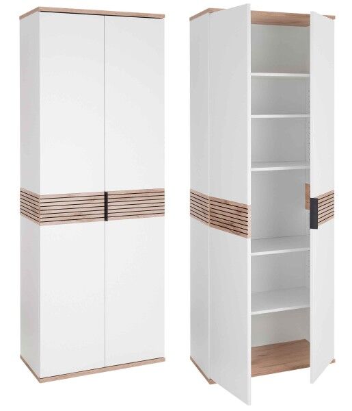 Montello Garderobenschrank weiß