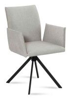 Lassan Esszimmerstuhl drehbar mit Armlehne