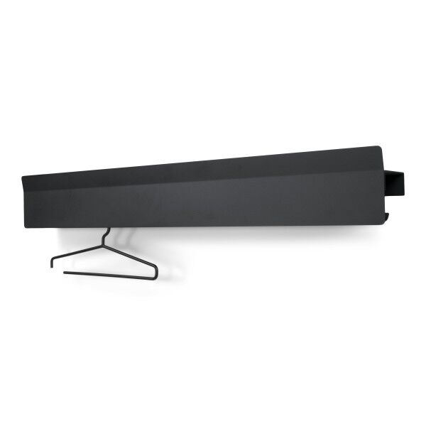 Garderobe schwarz Metall