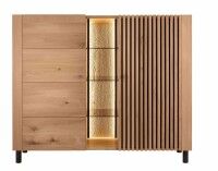 Ascona Highboard Holz modern