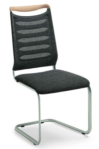 Lilli Plus 2er Set Schwingstühle grau