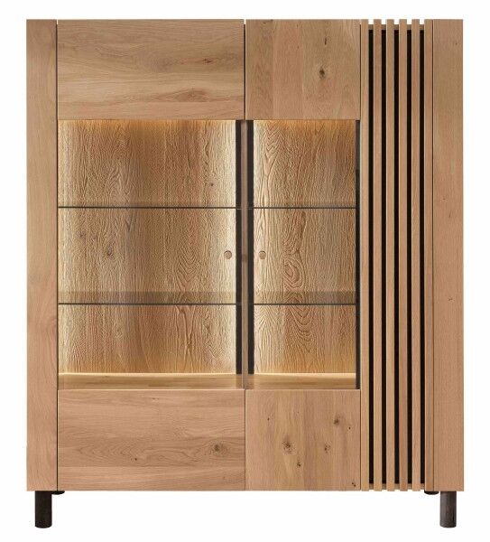 Ascona Highboard Vitrine