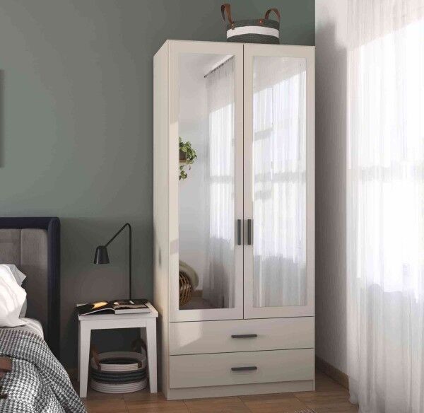 Livaro Kleiderschrank 90 cm breit