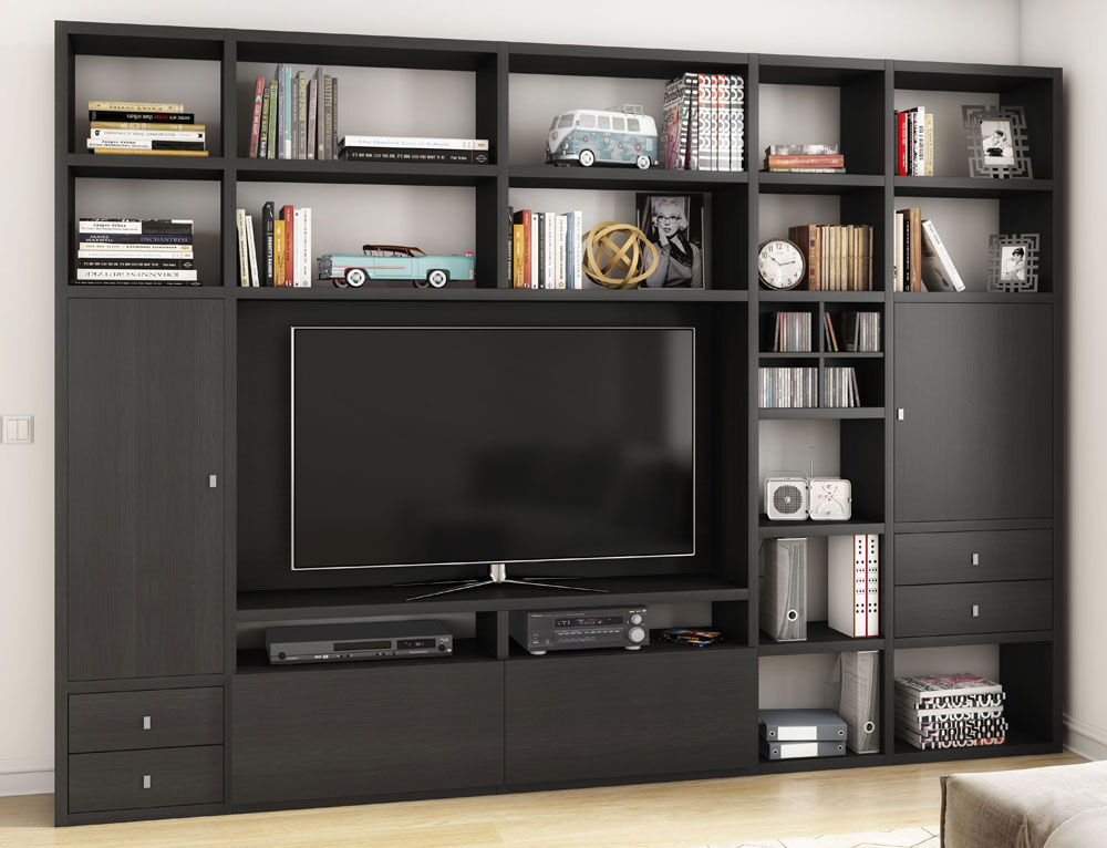 Toro 371 Wohnwand mit TV-Fach in vielen Farben auch individuell |  Möbelmeile24
