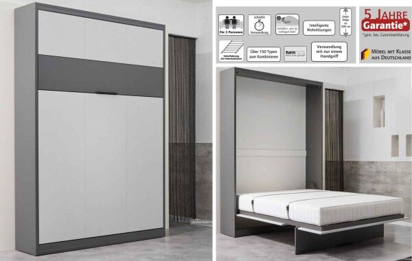 Nehl Schrankklappbett 140x200
