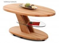 4328 Couchtisch höhenverstellbar kernbuche