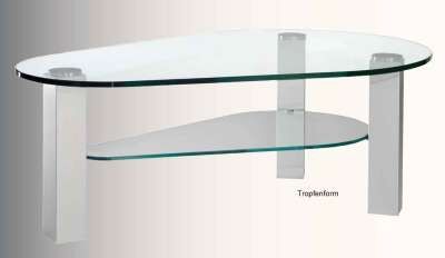Rimini Couchtisch Glas