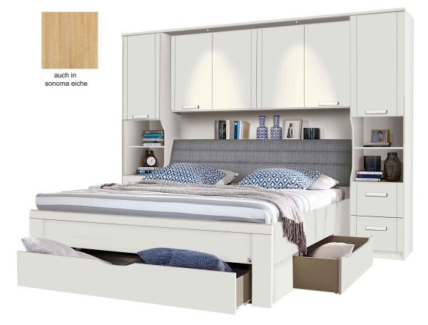 Lindau Bett mit Überbau