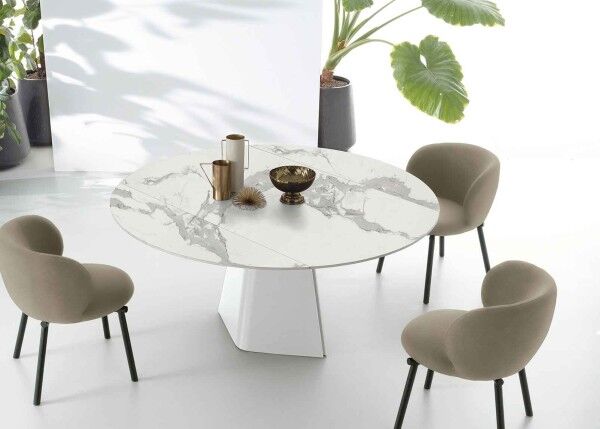 Tay Marmoroptik Esstisch Stein