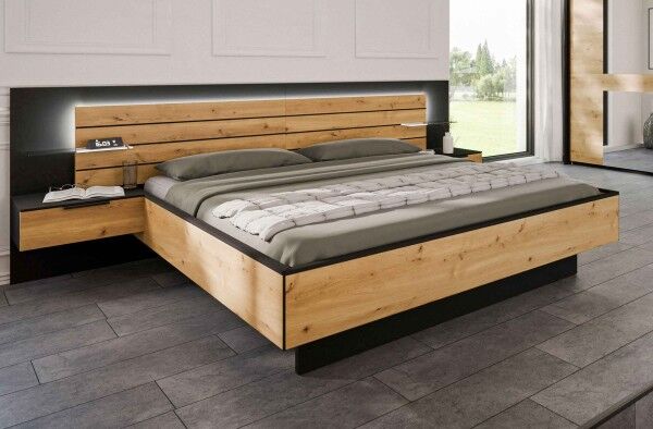 Ventura Bett eiche modern
