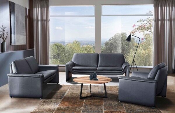 Bellina Ledersofa 3-Sitzer