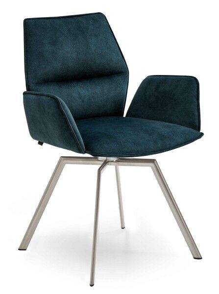 Carola bequeme Esszimmerstühle mit Armlehne