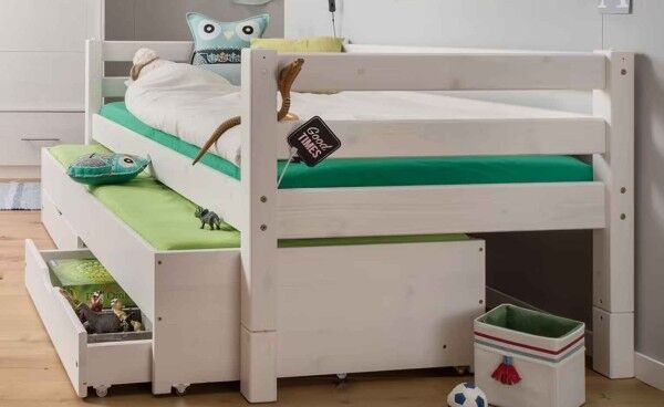 Jugendbett mit Stauraum und Gästebett