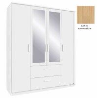 Lindau Kleiderschrank mit Spiegel und Schubladen