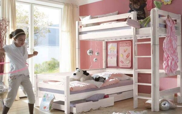 Infanskids Hochbett für 2 Kinder