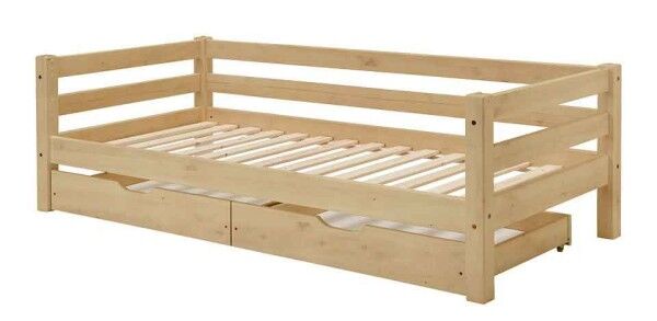 Infanskids Holzbett mit Schubladen