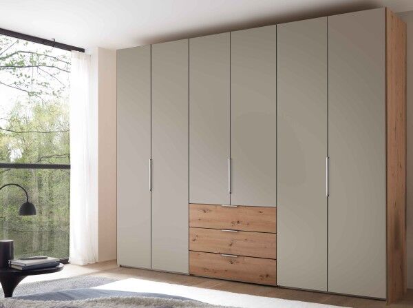 Extenso Drehtürenschrank mit Schubladen