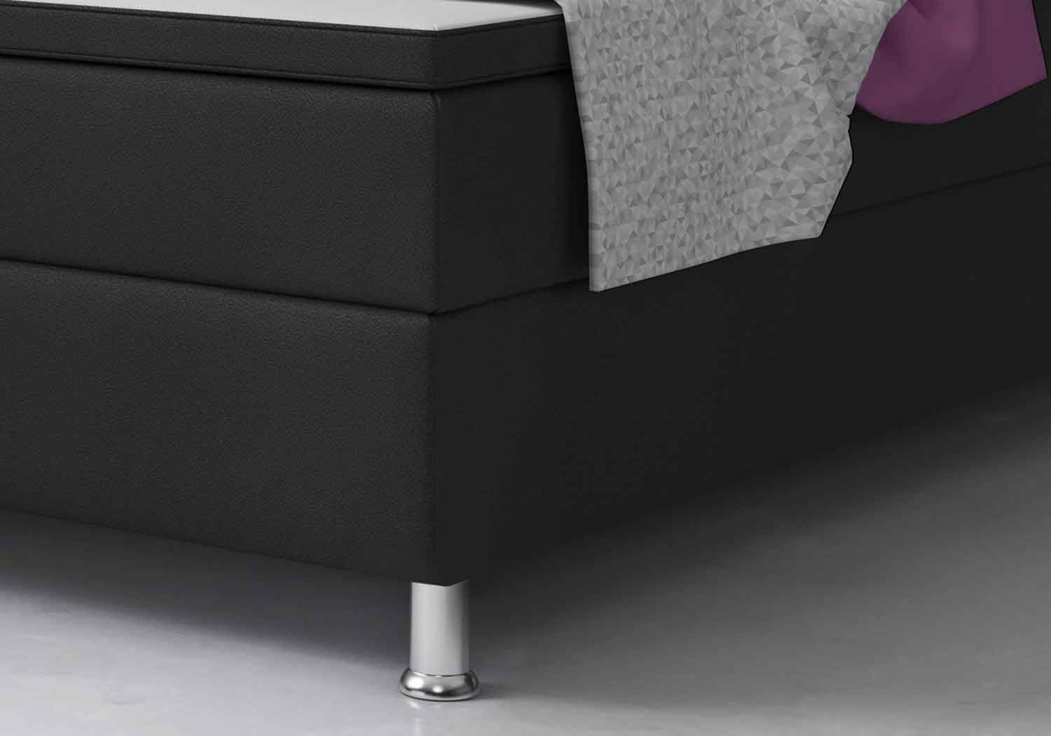 Boxspringbett mit LED | Möbelmeile24